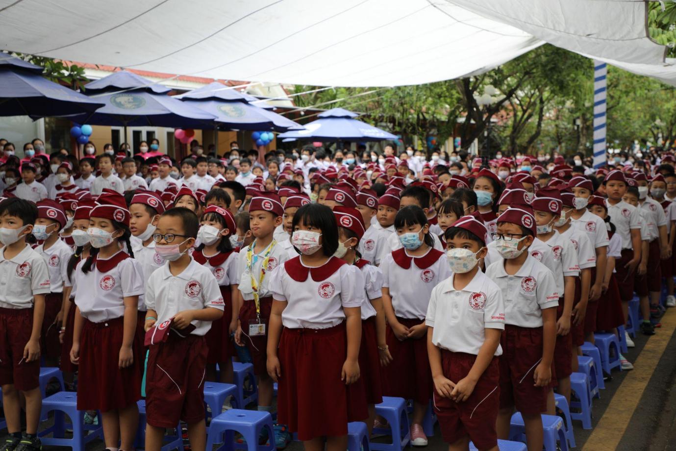 Rộn ràng khai giảng năm học mới tại Trường Quốc tế Á Châu