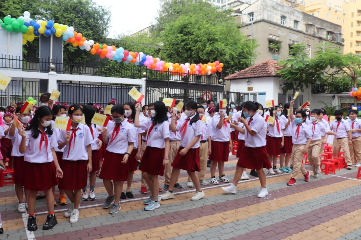 Rộn ràng khai giảng năm học mới tại Trường Quốc tế Á Châu