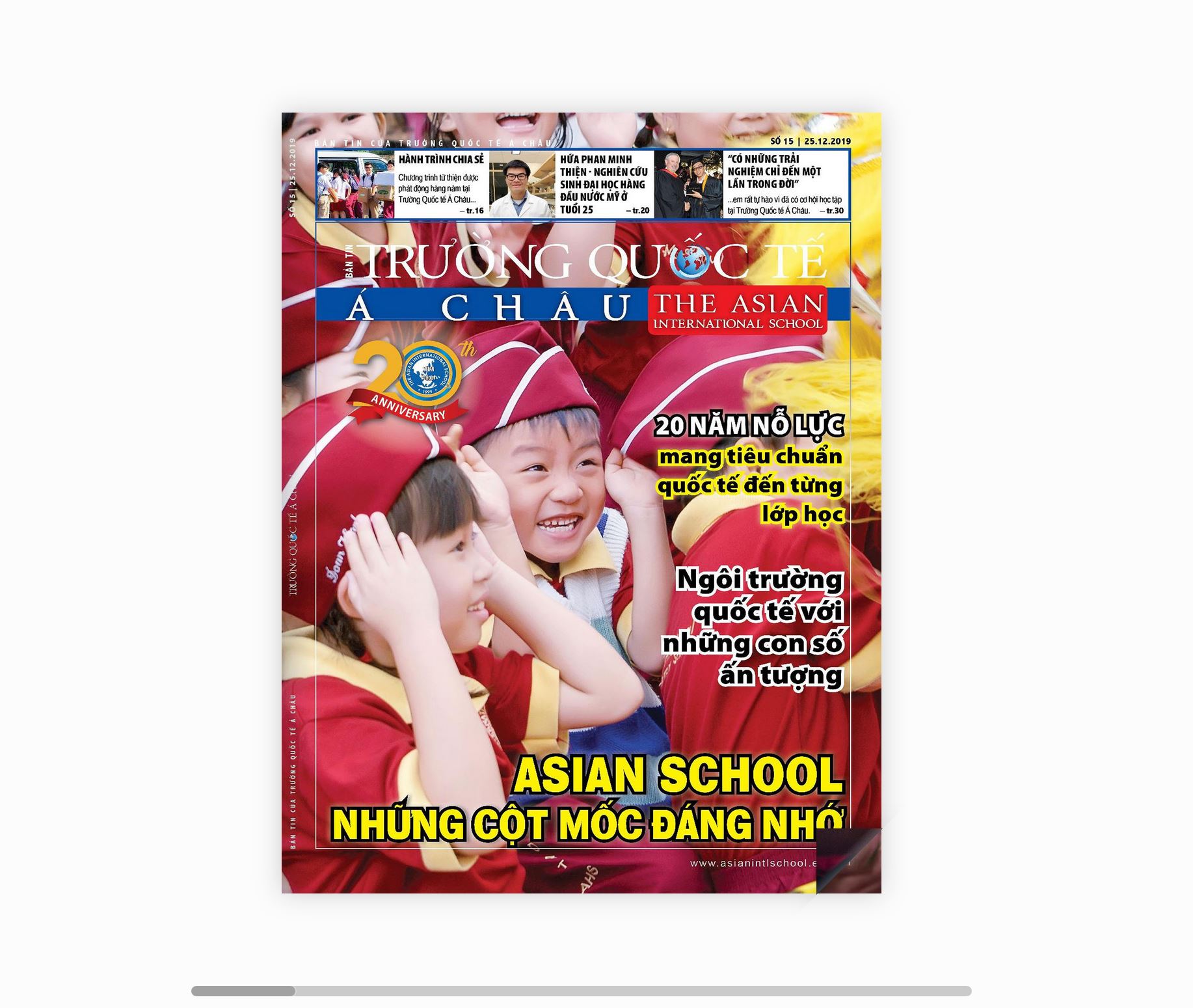 Bản tin Trường Quốc tế Á Châu số 15<img src='/App_Themes/Default/Images/iconnew.gif' alt='' />