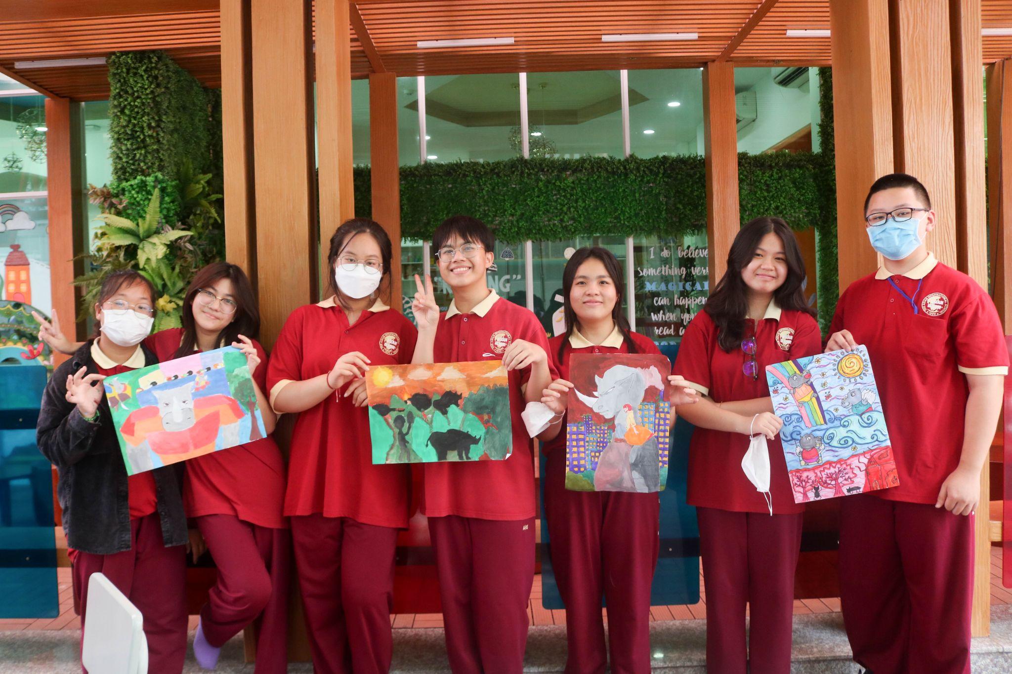 Cùng học sinh Asian School lan tỏa thông điệp bảo vệ tê giác<img src='/App_Themes/Default/Images/iconnew.gif' alt='' />