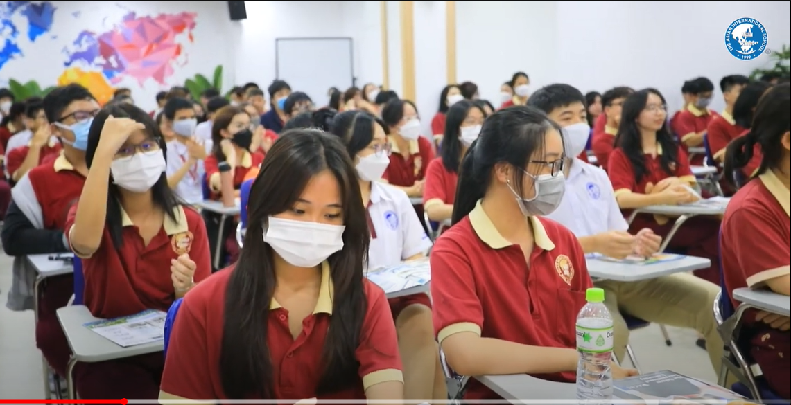 Conghoa Campus: Học sinh hào hứng với buổi tư vấn hướng nghiệp của SIU