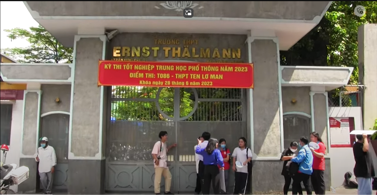 Học sinh tham gia Kỳ thi Tốt nghiệp THPT 2023