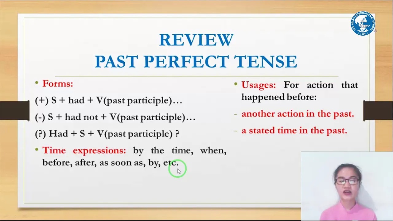 FUTURE PERFECT TENSE - Teacher: Ms. Dinh Thi Huong Anh | Grammar - Pre-intermediate level