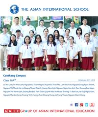Khối 10 - Cơ sở Cao Thắng